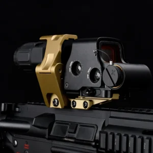 FAST FTC OMNI Magnifier Riser Unity Tactical Mount 2.26 Scope Sight Folding Eotech G33 G43 G45 3X Airsoft Riflescope For Toy Gun