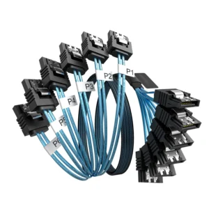 SATA-III Cable-0.5M/1M 4/6/8Pcs/Set-6Gbps-SATA Cable Long Replacement for Bitcoin Computer-Server CD DVD Drives Raid HDD-SSD