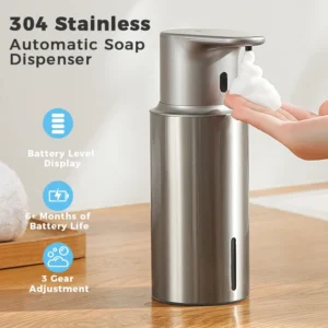 Automatic Soap Dispenser for Sensing Foam Hand Washing Machine - 480 ml Rechargeable Sensing Hand Washing Device