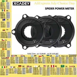 XCADEY XPOWER Spider Power Meter For  Road Bicycle Bike MTB For SRAM ROTOR RaceFce Crank Chainring 104BCD 110BCD