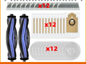 Compatible For Lefant M3 / M3 MAX / M3L Vacuum parts Main Side Brush HEPA Filter Mop Cloth Dust Bag Replacement Accessories