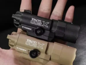 Tactical Light X300 X300U Nylon Pistol Gun Strobe LED Light Fit 20mm Rail Airsoft Hanging Hunting Flashlight