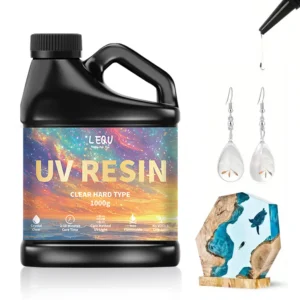 500g/1000g UV Epoxy Resin Glue High Clarity Fast Drying Adhesive High Hardness DIY Supplies For Resin Glue Jewelry Making