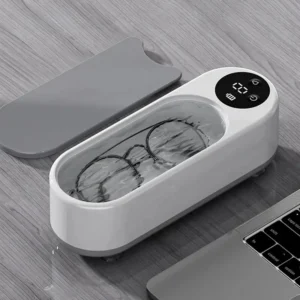 Portable Household Cleaning Machine, 450ml Clean Pod Ultrasonic Cleaner, Jewelry Cleaner Machine for Ring, Glasses, Makeup Brush