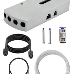 AMS Hub 4-in-1 Filament Buffer for Bambu Lab X1, P1P, P1S, 3D Printers, Compatible with AMS, AMS 2 Pro and AMS HT, Supports