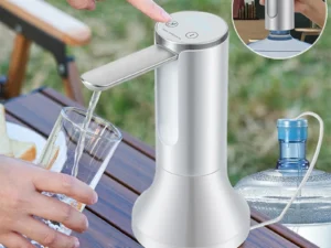 Electric Water Gallon Bottle Pump Automatic Water Dispenser Pump 19 Liters Foldable Desktop Water Bottle Pump H3 Rechargeable