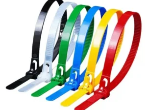 1000/100Pcs Reusable Cable Ties Cable Lock Loop Nylon Ties Removable Recyclable Mixed Colours Black White Cable Ties