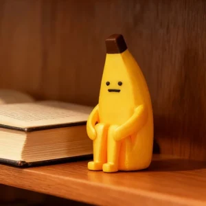 Anxious Banana decor | Creative Decor for Home, Office, and Car, Ideal for Daily , New Year, and Anniversary Gifts