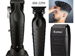 Kemei KM-2296 KM-2299 KM-1102 Professional Hair Clipper Kit Electric Shaver Male Hair Cutting Machine Men’s Trimmer Machine