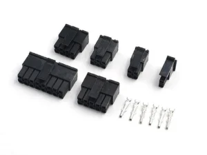 10sets Micro-Fit 3.0 Connector Receptacle Housing 2 4 6 8 10 12 14 16 18 24 Pin 3.0mm Male Housing + Crimp Terminal Molex 43025
