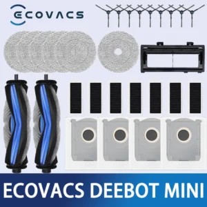 Ecovacs Deebot mini Robot Vacuum Accessories main brush cloth dust bag edge brush filter main brush cover