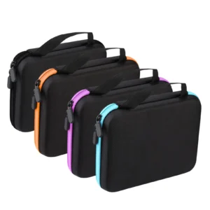 1-2Pcs 63 Slots Portable Aromatherapy Essential Oil Storage Bag Case Box Organizer Essential Oil Storage Bag 21.5*17.2*5cm