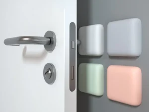 Door Stopper Silicone Handle Bumpers Self Adhesive Mute Anti-Shock Protection Porte Pad Home Improvement Wall Protector Pad