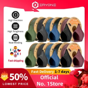 ERYONE ASA Carbon Fiber 10KG Premium Filament 1.75mm 3D Print, Multicolor Available,asa carbon fiber big sale,1KG /Spool