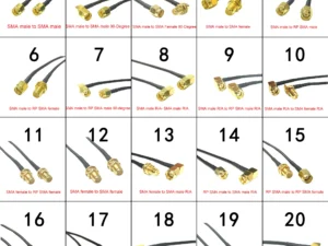 WIFI Antenna Extension Cable SMA Male Plug Female Jack Straight Right Angle Pigtail Adapter RG174 10cm/20cm/30cm/50cm/100cm