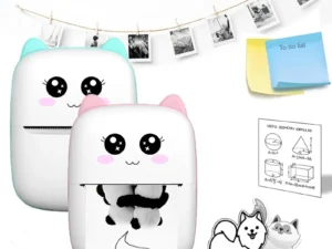 MINI Portable Thermal Printer Wireless Label Memo Machine 200dpi Bluetooth Inkless Pocket Imprimante Phone Notes Printing Paper