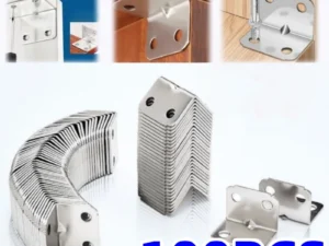 50/10PCS Angle Iron Board Table, Chair, Cabinet, Wardrobe, Fixed Connector, 90-degree Angle Iron Plate Bracket