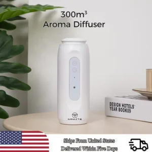 300m³ Wall Mounted Bluetooth Control Perfume Fragrance Diffuser Home Flavoring Air Freshener Air Purifier Oil Diffuser