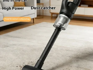 Cordless Handheld Car Vacuum, Strong Suction Rechargeable Mini Vacuum for Pet Hair & Home, Detachable Cup