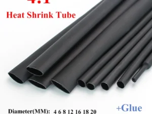 1 Meter 4:1 Thermoretractile Heat Shrinkable Tubing Heat Shrink Tube With Glue Dual Wall Tubing Diameter 4 6 8 16 24 40 52 72