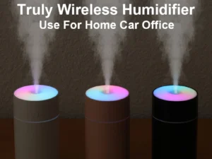Colorful Portable Air Humidifier USB Rechargeable Wireless Home Car Mini Air Atomizer Aroma humidificador Essential Oil Diffuser