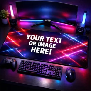 Play Mat Custom Mouse Pad Printed Desk Mat, Personalized Gaming Mat, Gaming Gifts for Gamers Mousepad Personalized TCG Playmats