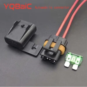 2A/5A/7.5A/10A/15A/20A/25A/30A Fuse Car Fuse Waterproof Fuse Holder For Auto Vehicle RV Truck Trailer Modified Fuse Socket 12V