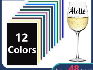 Colored Laser Engraving Marking Paper for CO2 Fiber UV Laser Engraver Machine Tools for Ceramics Glass Crystal Stone Tiles