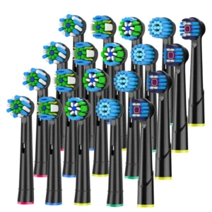 Replacement Toothbrush Heads Compatible with Oral-B ,4-12 Pcs Electric Brush Heads for Oral B Replacement Heads Pro500/1000