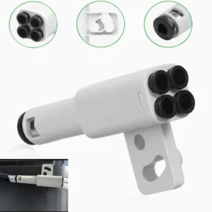 4-in-1 PTFE Adapter Filament Pipe Expansion Port 4 Feeding Modules Material Tube Extension Port for Bambu Lab X1/P1 3D Printer