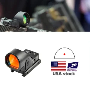 SR Mini Red Dot Sight Collimator Reflex Sight Scope fit 20mm Rail Air Hunting