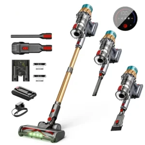 Blossom V18 Cordless Vacuum Cleaner 650W 55000PA – Powerful Brushless Motor, Handheld Home Vacuum