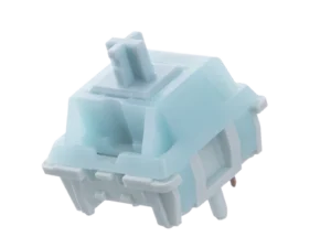 100 Pieces EPOMAKER Creamy Jade Linear Switch Set 5-Pin Pre-Lubed Switches with POK Stem Compatible with MX Structure Keycaps