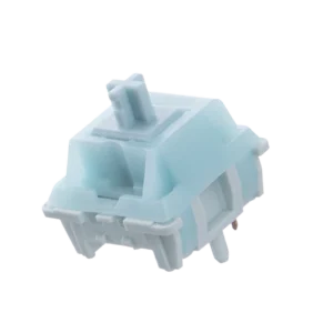 100 Pieces EPOMAKER Creamy Jade Linear Switch Set 5-Pin Pre-Lubed Switches with POK Stem Compatible with MX Structure Keycaps