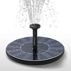 Solar - Powered Floating Fountain Pumps in 13cm, 16cm, 18cm Sizes: Ideal for Bird Baths, Garden Pools & Pond Decor