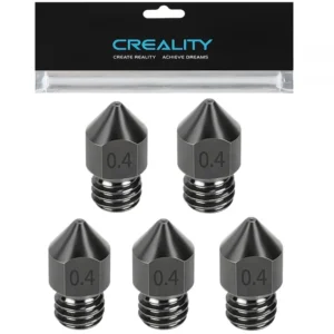 Creality Hardened Steel MK8 Nozzle for 3D Printers,Upgraded All Metal Nozzle for Ender 3 Ender-3 pro S1 CR-10 Series