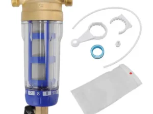 Pre-Filter Whole House Filter Copper Head Water Filter Front Purifier Spin Down Sediment Pre-Filter Backwash
