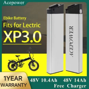 For eLectric XP 3.0 Step-Over Long Range Battery 48V 10.4Ah 14Ah Ebike Battery for Lectrics XP 3.0 Step-Over eBike Battery US warehouse