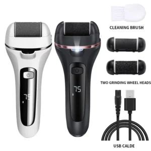 Smooth Rechargeable Pedicure Wand | Electric Feet Callus Remover | Home Foot Care Tool