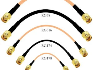 SMA Male to SMA Male Plug Jack RF Connector Pigtail Extension Cable RG174 RG178 RG316 RG58 RG142