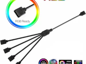 Sync Motherboard Cable 4PIN 12V RGB 3PIN 5V ARGB 1 to 2/1 to 3/1 to 4/1to 5 Extension line