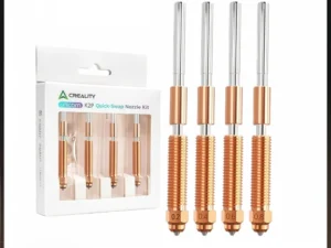 Original Creality Hi/K2/K2 Pro/K2 Plus Unicorn Quick-Swap Nozzle Kit,High-Flow Steel-Tip Copper Nozzles &Titanium Alloy Heatsink