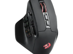Redragon M811 PRO Wireless MMO Gaming Mouse, 15 Programmable Buttons RGB Gamer Mouse, 10 Side Macro Keys