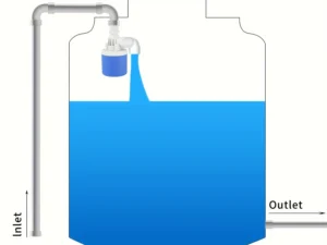 Fully Automatic Water Level Control Float Valve, Automatic Shut-Off Mini Float Valve, No Electricity Required, Automatic Water Level Controller for Water Tanks and Water Towers