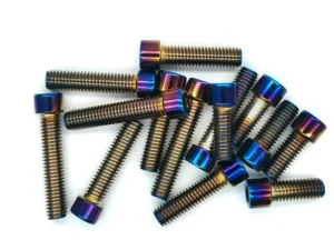 M5 M6 M8 M10 304 Hex Hexagon Socket Screws Alloy Steel Titanium Plating Gold Screw Length