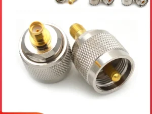 1PC SMA Female Jack to UHF PL 259 Male PL259 SO239 RF Adapter Coax Coaxial Connector Straight Copper