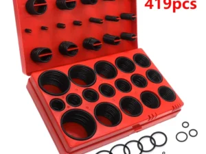 419/225PCS Set Universal O-Ring Assortment 32 Size Nitrile Rubber Ring Seal O Ring Gasket for Plumbing Automotive Faucet Repair