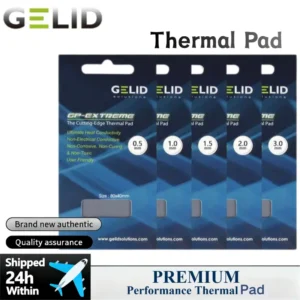 GELID GP-Ultimate 12W/MK Thermal Pad CPU/GPU Graphics Motherboard Silicone Grease Pad Heat Dissipation Silicone Pad Multi-Size 8