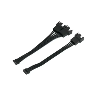 Angitu PC Graphic Card PH2.0 4Pin to Normal PWM 3Pin/4Pin Fan Adapter Cables Mini 4Pin GPU 1x 2x PWM Cable-10cm