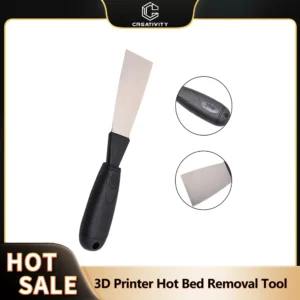 3D Printer Hot Bed Removal Tool Stainless Steel Spatula For Ender 3/CR10 3D Printer Model Removal Tool